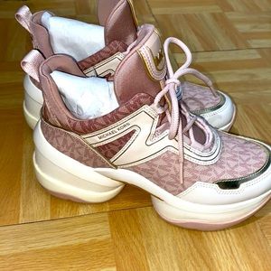 MK platform sneakers - worn a few times